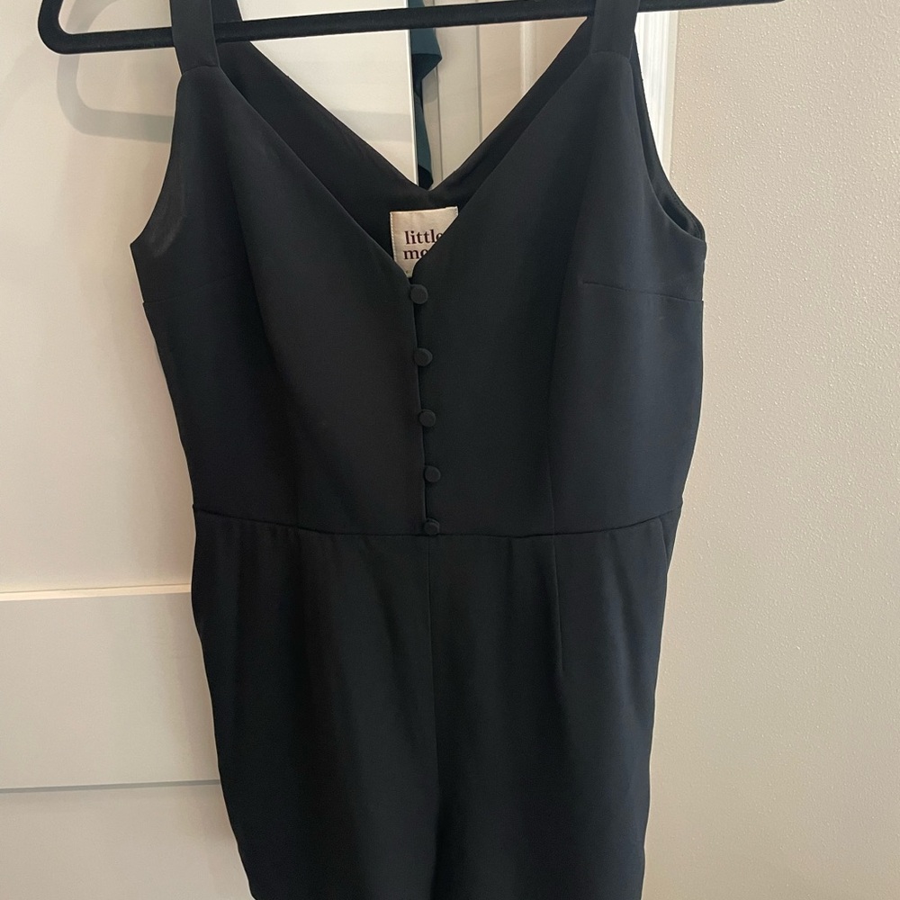Little Moon (Aritzia) Elegant Black Romper